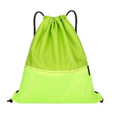 Beach Bag Outdoor Fitness Sport Bag Bundle Pocket Unisex Drawstring Bag Backpack