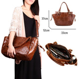 Cobbler Legend Women Handbags Hobo Shoulder Bags Tote Designer Genuine Leather Handbags Female