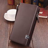 Men Wallet Long Wallet Clutch Male Money Purse Id Card Holder Coin Purse Wallet