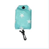 Etya Women Reusable Shopping Bag Foldable Bag Fashion Flower Printing Folding Recycle Handbags Home