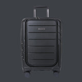 2018 New Travel High Quality Luggage Business Pvc Material Suitcase Rolling Spinner Wheels