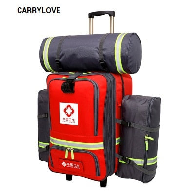 Carrylove Medical Luggage Series 20Inch Wear-Resisting Enquiring, Check Box, Waterproof Luggage