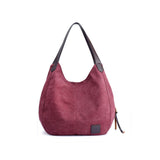 Tote Satchel Handbags For Women Large Capacity Canvas Handheld Bags For Women