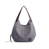 Tote Satchel Handbags For Women Large Capacity Canvas Handheld Bags For Women