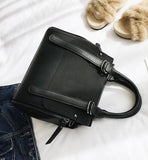 European Style Fashion New Women Handbags 2019 High Quality Matte Pu Leather Portable Shoulder