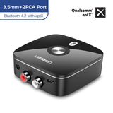 Ugreen Bluetooth Receiver 4.2 2Rca 3.5Mm Jack Aux Audio Receiver Wireless Adapter Music For