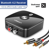 Ugreen Bluetooth Receiver 4.2 2Rca 3.5Mm Jack Aux Audio Receiver Wireless Adapter Music For