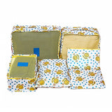 6Pcs Travel Clothes Storage Bags Shoes Toiletry Luggage Suitcase Organizer Set Cosmetic Wardrobe