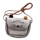 Mini Shoulder Bag Cute Cat Ear Messenger Bag Women Kids All-Match Key Coin Purse Cartoon Lovely