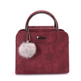 Women'S Bag 2018 Handbag Vintage Mini Crossbody Bag Ladies Leather Handbag Ball Shoulder Bag
