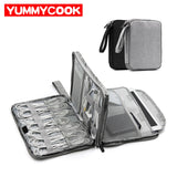 Portable Universal Cable Organizer Case Travel Electronic Bag Digital Gadget Organizer Drives Wires