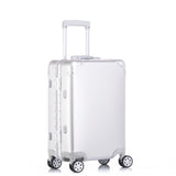 Pure Metal Full Magnesium Aluminum Alloy Suitcase For Men And Women 20/24/29 Inch Trolley Case