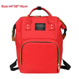 Fashion Usb Charging Mummy Diaper Bags Large Capacity Waterproof Travel Maternity Backpack Baby