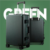 20" 24"100% Aluminum Luggage Hardside Rolling Trolley Luggage Travel Suitcase Carry On Luggage