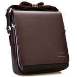 New Arrived Luxury Brand Men'S Messenger Bag Vintage Leather Shoulder Bag Handsome Crossbody Bag