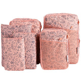 Diniwell 6 Pcs/ Set Oxford Mesh Cloth Travel Storage Bag Luggage Suitcase Pouch Bra Cosmetics