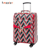 16" Inch Rolling Luggage,Pu Leather Suitcase Bag,Women'S High-Quality Cabin Size Travel Box ,New