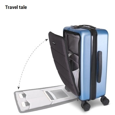 Travel Tale Fashion And Senior Business Pc 18"/20"Rolling Luggage Spinner Brand Travel Suitcase