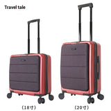 Travel Tale Fashion And Senior Business Pc 18"/20"Rolling Luggage Spinner Brand Travel Suitcase