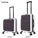 Travel Tale Fashion And Senior Business Pc 18"/20"Rolling Luggage Spinner Brand Travel Suitcase