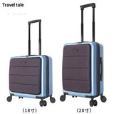 Travel Tale Fashion And Senior Business Pc 18"/20"Rolling Luggage Spinner Brand Travel Suitcase