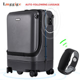 Auto-Following Luggage,Intelligent Electric Suitcase Bag,Automatic Walking Pc Cabin Travel