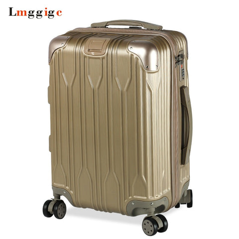 Spinner Rolling Luggage Travel Suitcase Bag,Nniversal Wheel Trolley Case,Zipper Pc+Abs Carry-On,New