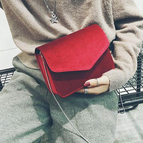 Fashion Women Clutch Shoulder Bag Bridal Chain Velvet Silk Bottom Handbag Elegant Party Wedding