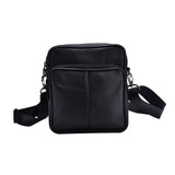 Business Men'S Genuine Leather Messenger Bag Large Capacity Real Leather Shoulder Bags Casual