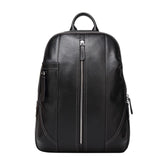 Bison Denim Genuine Leather Men Backpacks Male Zipper Designer School Backpack Men'S Travel Cowhide