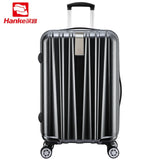 Hanke 16''-24'' Hardside Rolling Luggage Bag Women Spinner Trolley Suitcase Men Carry-Ons Female