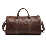 Westal Large Duffle Bag Genuine Leather Men Luggage And Travel Bags Carry On Luggage Casual