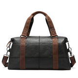 Westal Men Travel Bags Genuine Leather Foldable Carry On Bags Weekend Bag Men Duffel Bag For Hand