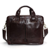 Tauren Genuine Leather Bag Men Messenger Bags Handbag Briescase Business Men Shoulder Bag High