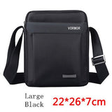 Vormor Men Bag 2019 Fashion Man Shoulder Bags  High Quality Oxford Casual Messenger Bag Business