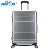 Weplus Suitcase Rolling Luggage Colourful Travel Suitcase With Wheels Tsa Lock Spinner Custom Rod