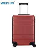 Weplus Rolling Suitcase Business Luggage Hardside Travel Suitcase With Wheels Lightweight Trolley