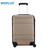 Weplus Rolling Suitcase Business Luggage Hardside Travel Suitcase With Wheels Carry On Luggage