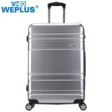 Weplus Suitcase Colourful Rolling Luggage Travel Suitcase With Wheels Tsa Lock Spinner Custom Rod