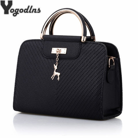 Fashion Handbag 2019 New Women Leather Bag Large Capacity Shoulder Bags Casual Tote Simple