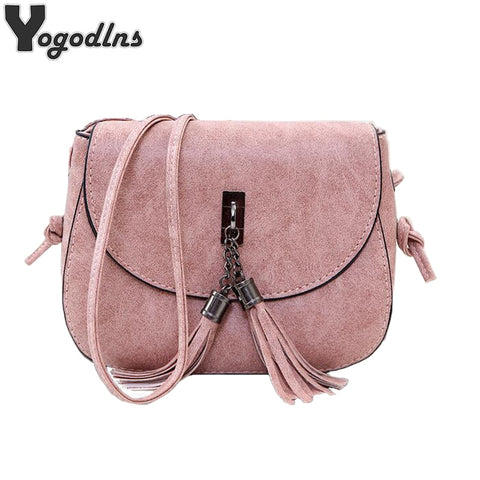 2019 New Arrival Women Tassel Messenger Bags Vintage Designer Handbags High Quality Shoulder Bag