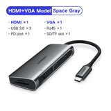 Ugreen Thunderbolt 3 Dock Adapter Usb Type C To 3.0 Hub Hdmi Type-C Converter For Macbook Huawei