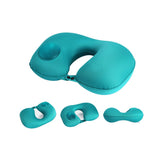 Multifunctional Portable Pressing Type Automatic Inflatable Pillow With U-Shaped Travel And Neck