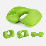 Multifunctional Portable Pressing Type Automatic Inflatable Pillow With U-Shaped Travel And Neck