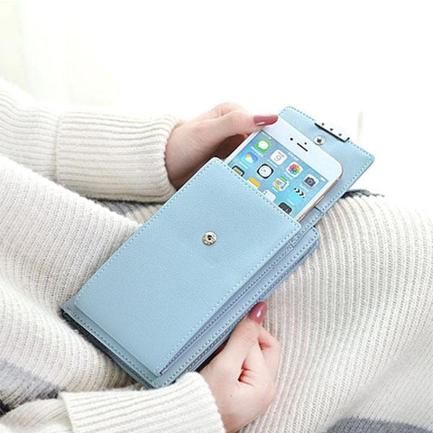 New Lady Style Women Mini Crossbody Bag Multifunctional Female Wallet Phone Case All-Match Portable
