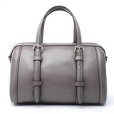 Women Genuine Leather Handbag Boston Totes Real Leather Crossbody Shoulder Bag Cowhide Ladies Cow