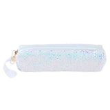 Unisex Student Sequins Zipper Clutch Bag Makeup Cosmetic Pouch Pen Bag