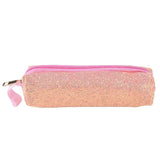 Unisex Student Sequins Zipper Clutch Bag Makeup Cosmetic Pouch Pen Bag