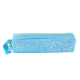 Unisex Student Sequins Zipper Clutch Bag Makeup Cosmetic Pouch Pen Bag