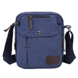 Men Outdoor Sports Canvas Multifunction Shoulder Bag Messenger Bag Travel Bag